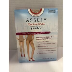 Spanx Assets Red Hot Label Super Control High Waist Panty Womens 6 Shapewear